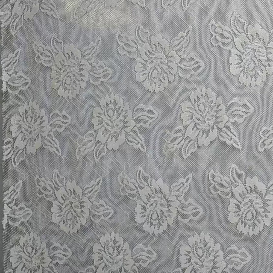 freedombeauty|Nylon Lace Fabric Trim Base Wedding Dress Underwear Headwear Lace Trim Home Decor Accessories Clothing Pockets Sleeves