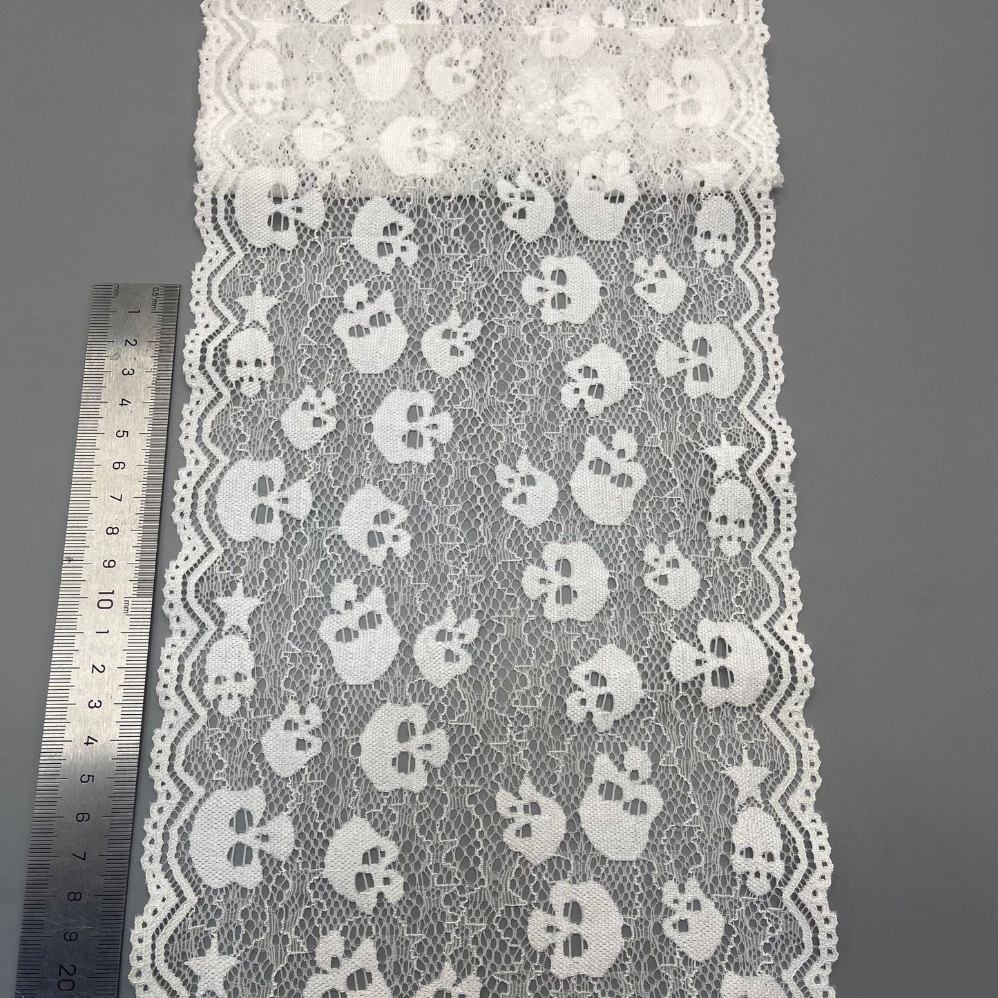 freedombeauty|18CM Wavy Lace Trim for Clothing, Lingerie, Wedding Dress Accessories, DIY Decoration