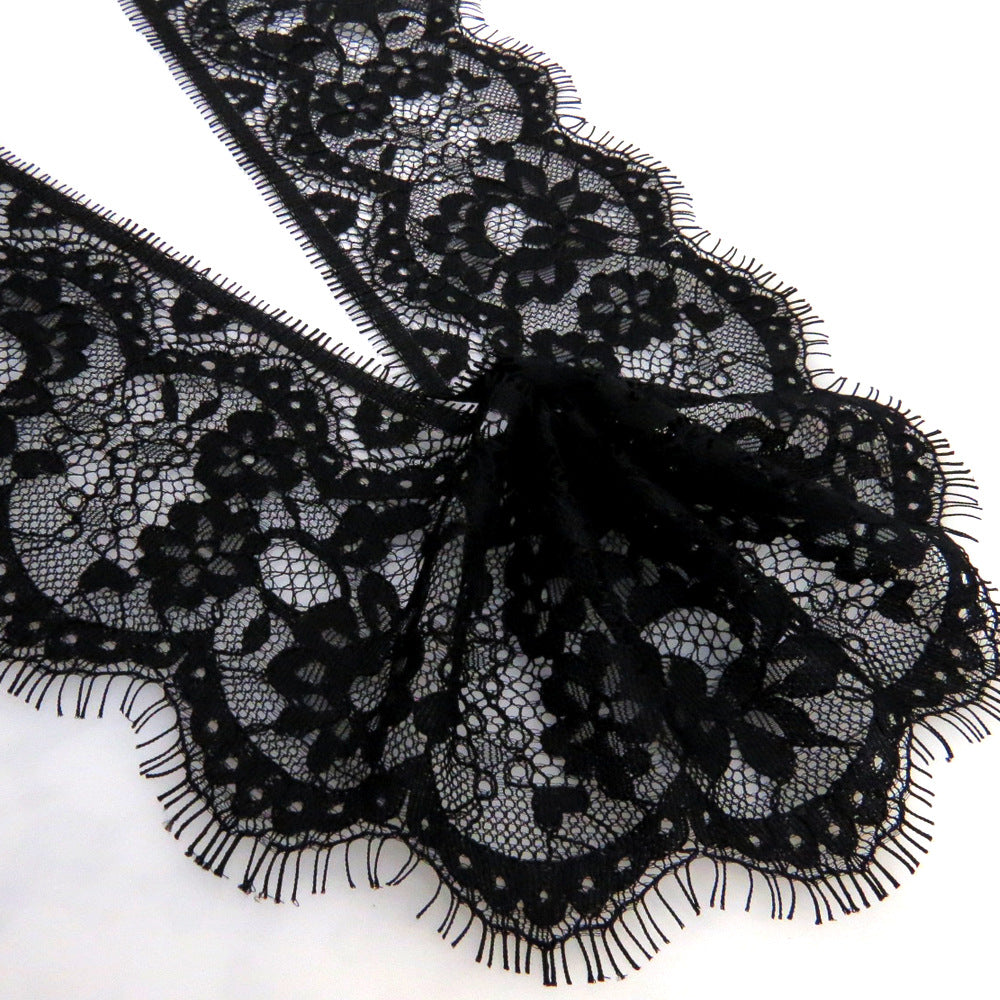FREEDOMBEAUTY | Unilateral 9cm women's lace panties lace, nylon silk wedding accessories underwear lace accessories, lace fabrics