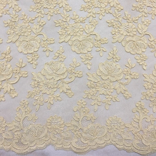 Freedombeauty | in Stock Lace Car Strand Fabric Wedding Dress Veil Special Fabric
