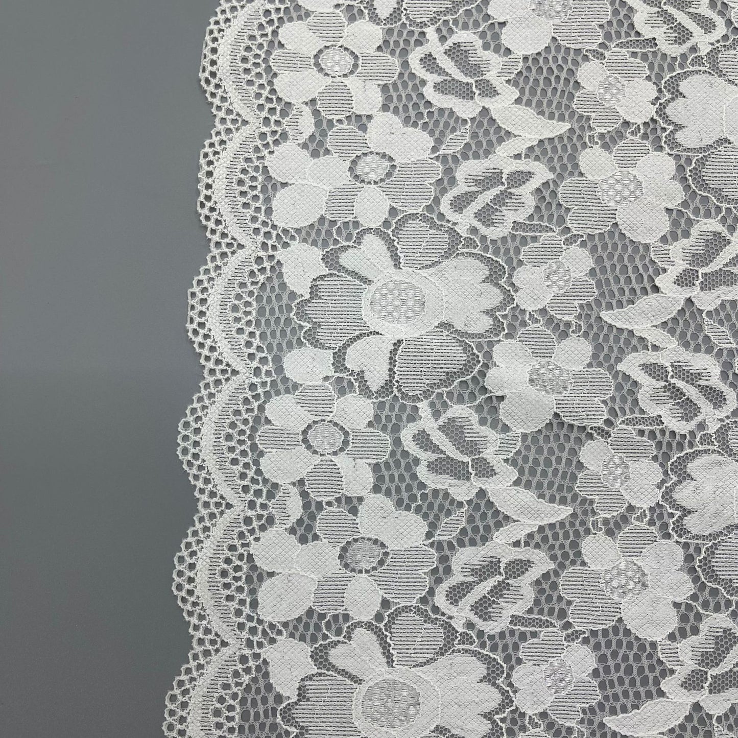 freedombeauty|23CM New Hollow Fabric Lace Non-Elastic Mesh for Lingerie Wedding Dress Accessories