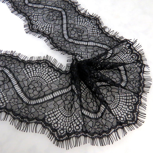FREEDOMBEAUTY | Spot lace 10cm Japanese and Korean style underwear DIY jewelry bow neckline lace clothing accessories