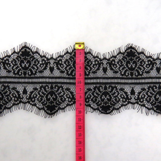 FREEDOMBEAUTY | 10cm bilateral non-elastic lace, clothing curtain accessories lace, nylon eyelash lace