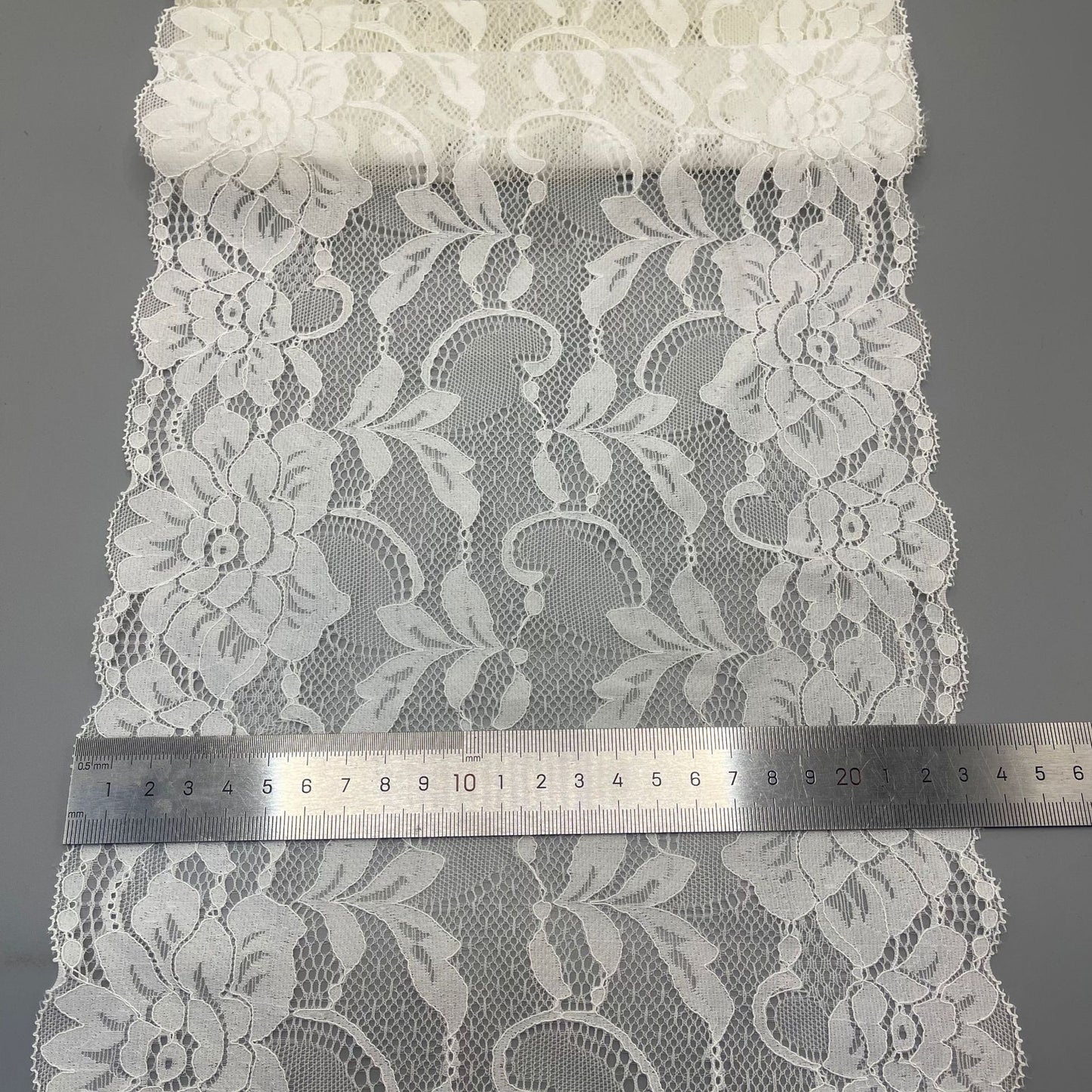 freedombeauty|23CM Nylon Wedding Dress Accessories White Elastic Hollow Lace Handmade Trim Panty Accessories