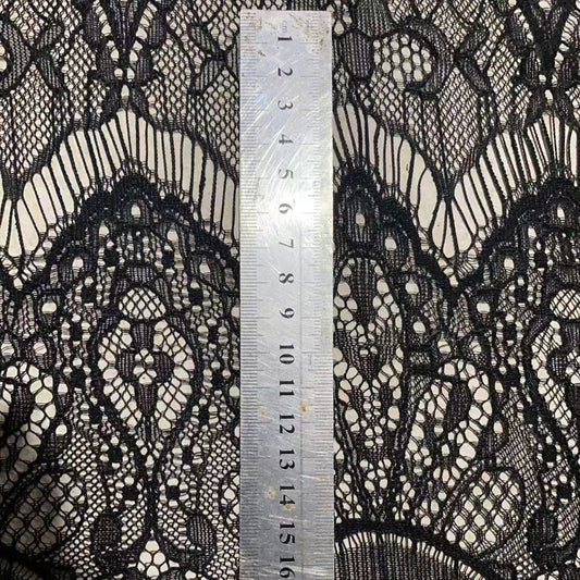 freedombeauty | Direct Sale In Stock 2024 Spring Summer New Cotton Linen Mesh Fabric Skirt Women's Lace Trim Fabric