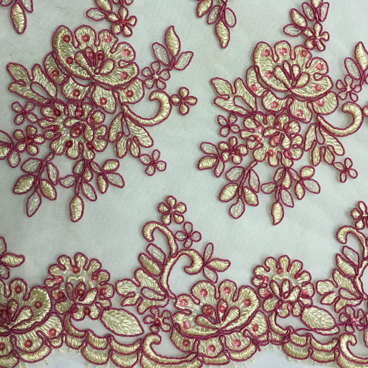 Freedombeauty | Supply Car Bone Lace Veil Skirt Lace Accessories Three-Dimensional Bone Lace Fabric Wedding Dress Accessories