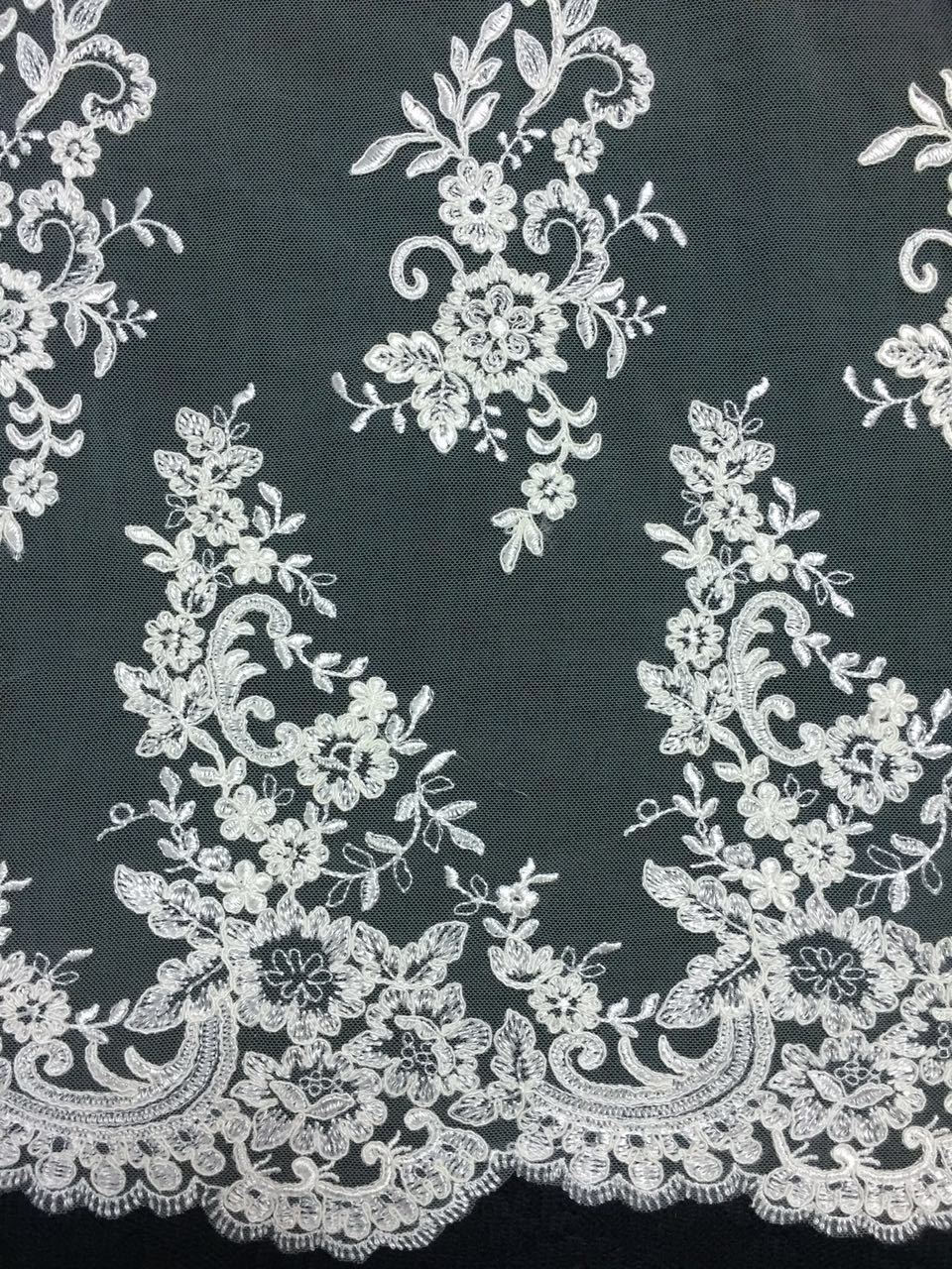 Freedombeauty | Supply Computer Embroidery Lace Fabric Wedding Dress Fashion Accessories