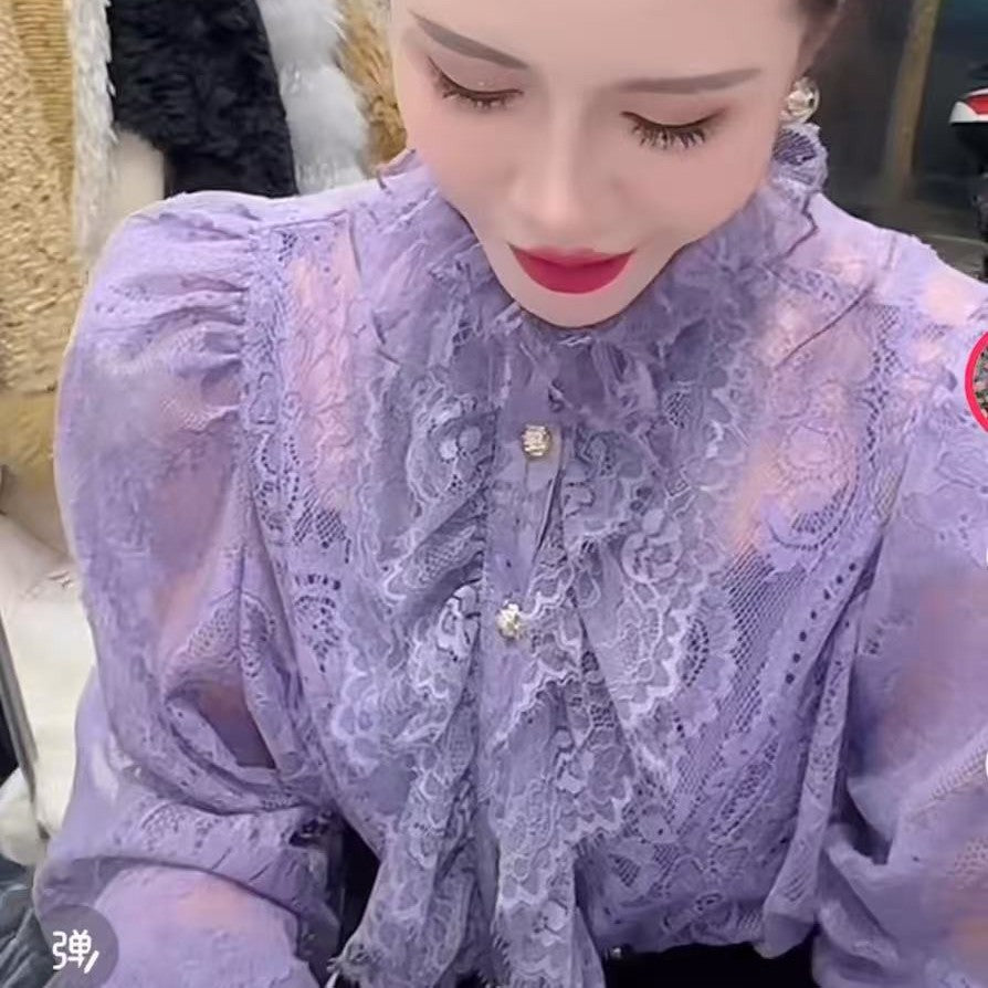 freedombeauty|Brocade Cotton Paisley Lace Fabric Full Pattern Lace Fabric for Dresses Fashion Gowns Wedding Dresses Children's Decorations