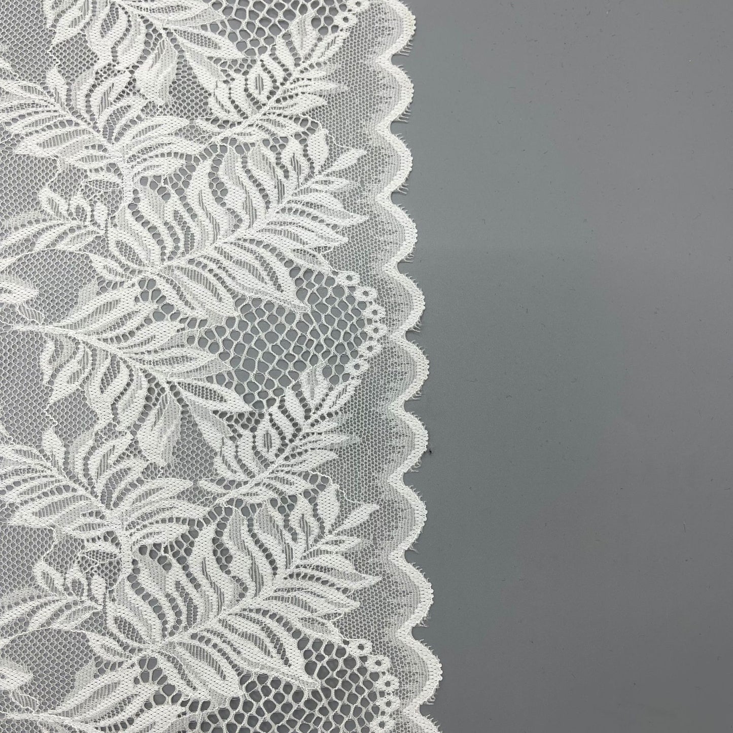 freedombeauty|24CM Underwear Hollow Lace Nylon White Elastic Lace Trim Wedding Dress Accessories Edging