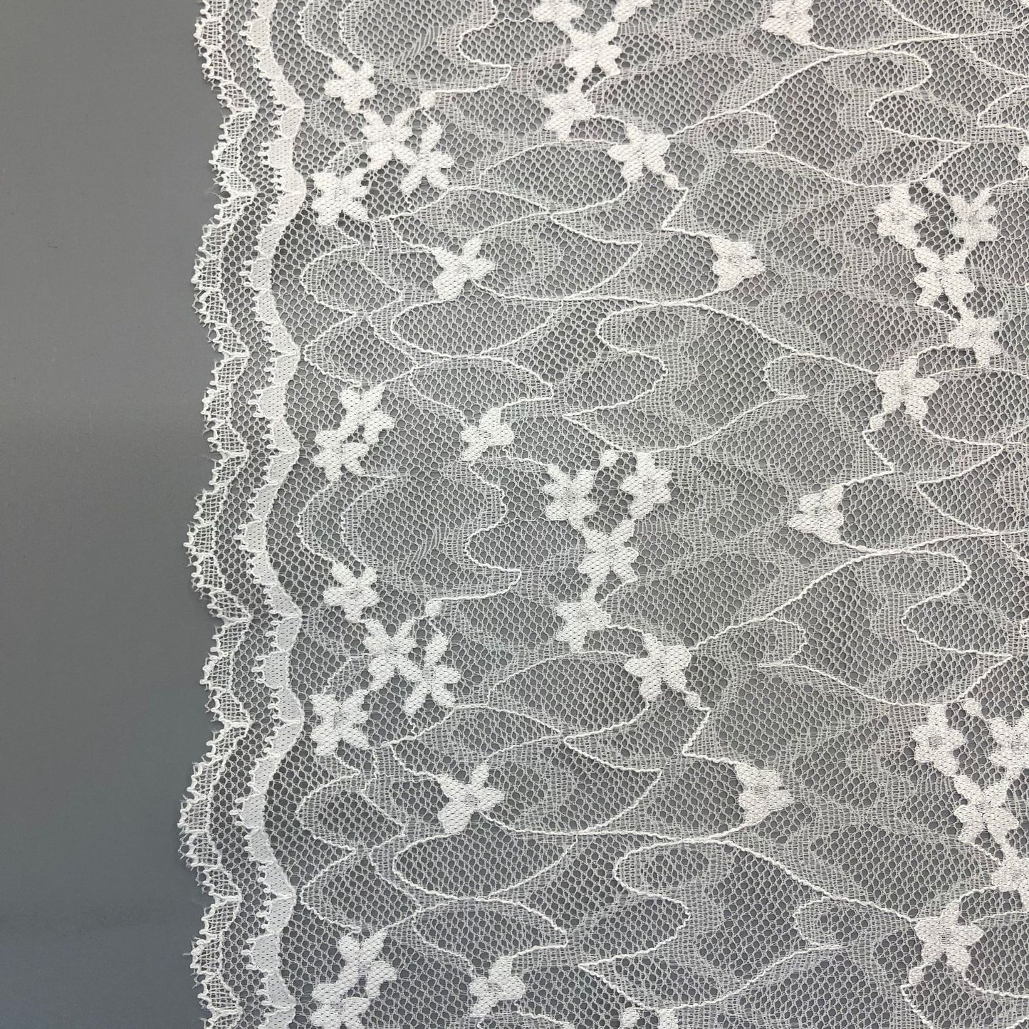 freedombeauty|24CM Wavy Edge Water-Soluble Lace Trim for Lingerie, Clothing, Wedding Dress Accessories, DIY Decoration