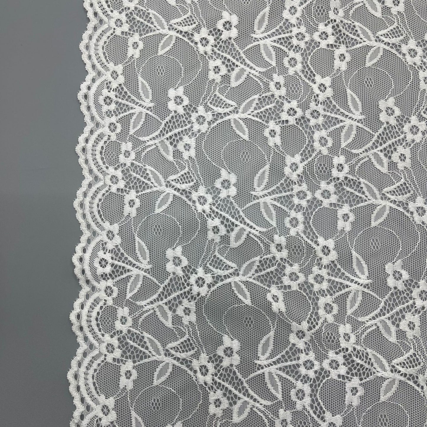 freedombeauty|30CM Double-Sided Lace Trim Nylon Lace Trim Stretch Small Lace Trim Fashion Lingerie Lace Trim