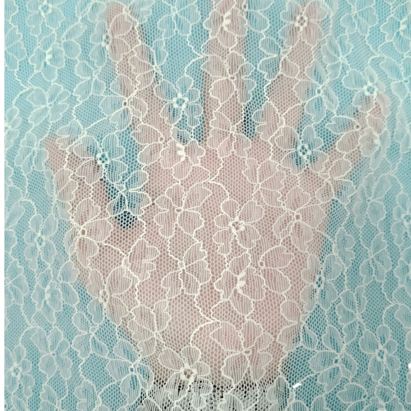 freedombeauty|Direct Supply Nylon Small Floral Lace Fabric Women's Pajamas Dress Lace Fabric Fashion Lace