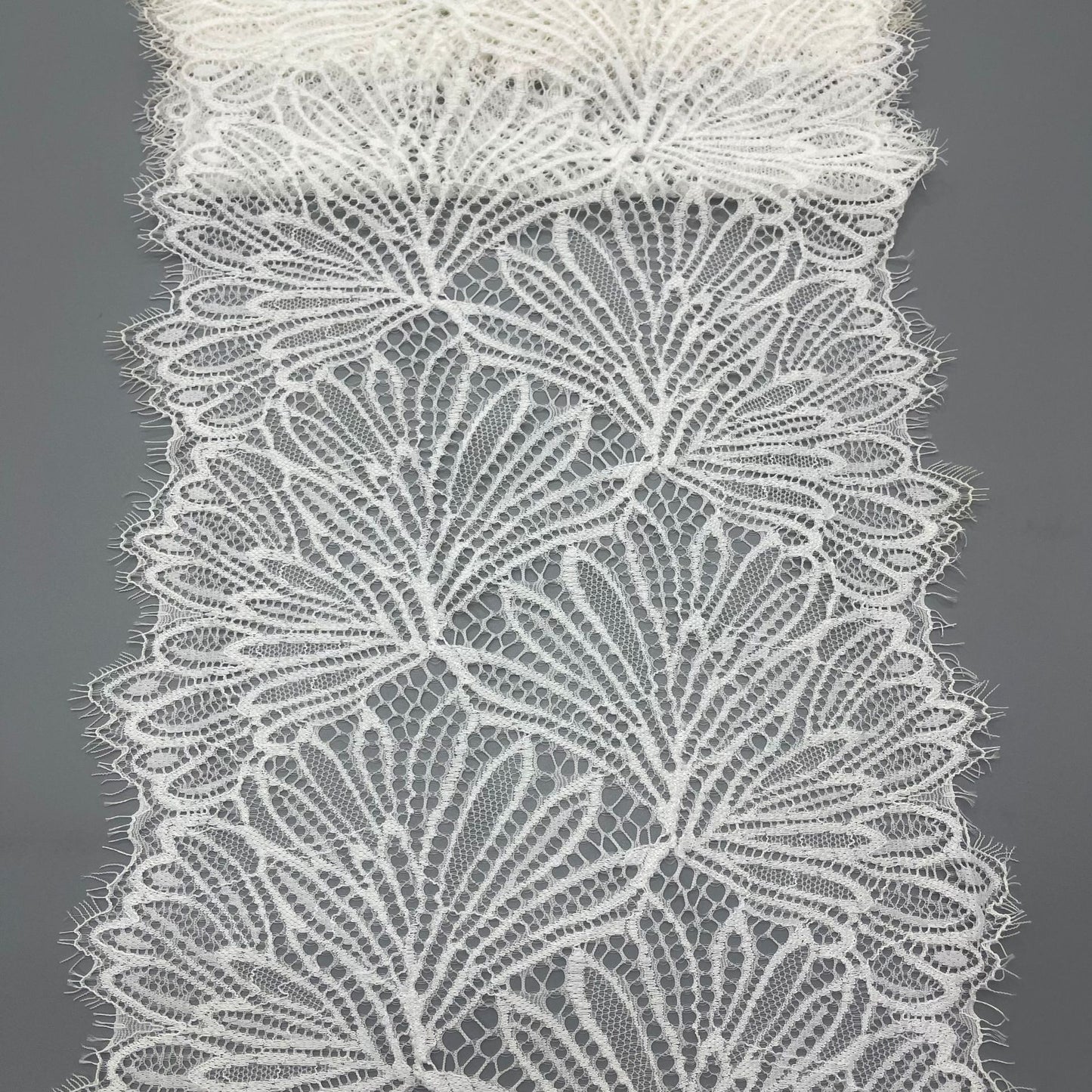 freedombeauty|20CM Elastic Eyelash Knitted Elastic Lace Trim Nylon Soft Lace Trim Home Textile, Underwear, Curtain