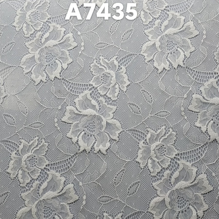 freedombeauty|New Nylon Lace Fabric Rose Sunflower Soft Skin-friendly Double-sided Stretch Cut Thread Rose Flower Women's Base Layer Underwear