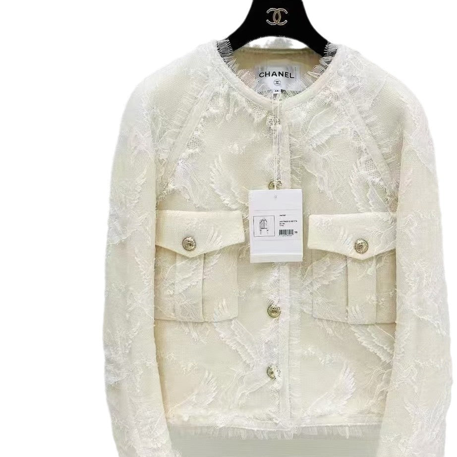 freedombeauty|Hot Sale Nylon Feiying Pattern Lace Fabric Skirt Top Children's Clothing Mesh Lace Apparel