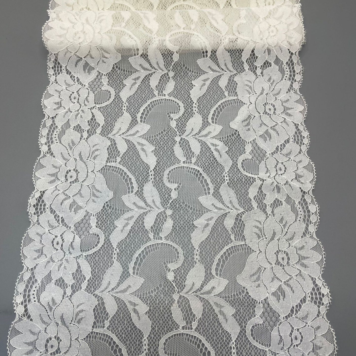 freedombeauty|23CM Nylon Wedding Dress Accessories White Elastic Hollow Lace Handmade Trim Panty Accessories