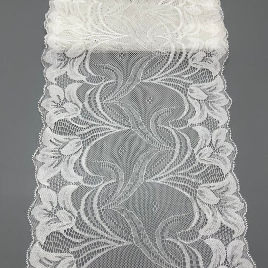 freedombeauty|20CM Nylon Lace Trim Elastic Lace Wedding Dress Underwear Gloves Socks Accessories