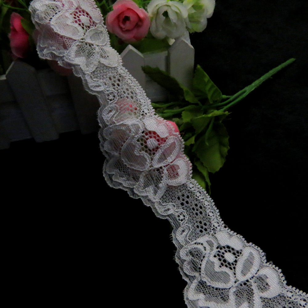 FREEDOMBEAUTY | New 5.3cm stretch lace DIY clothing accessories, women's fashion underwear lace stretch lace