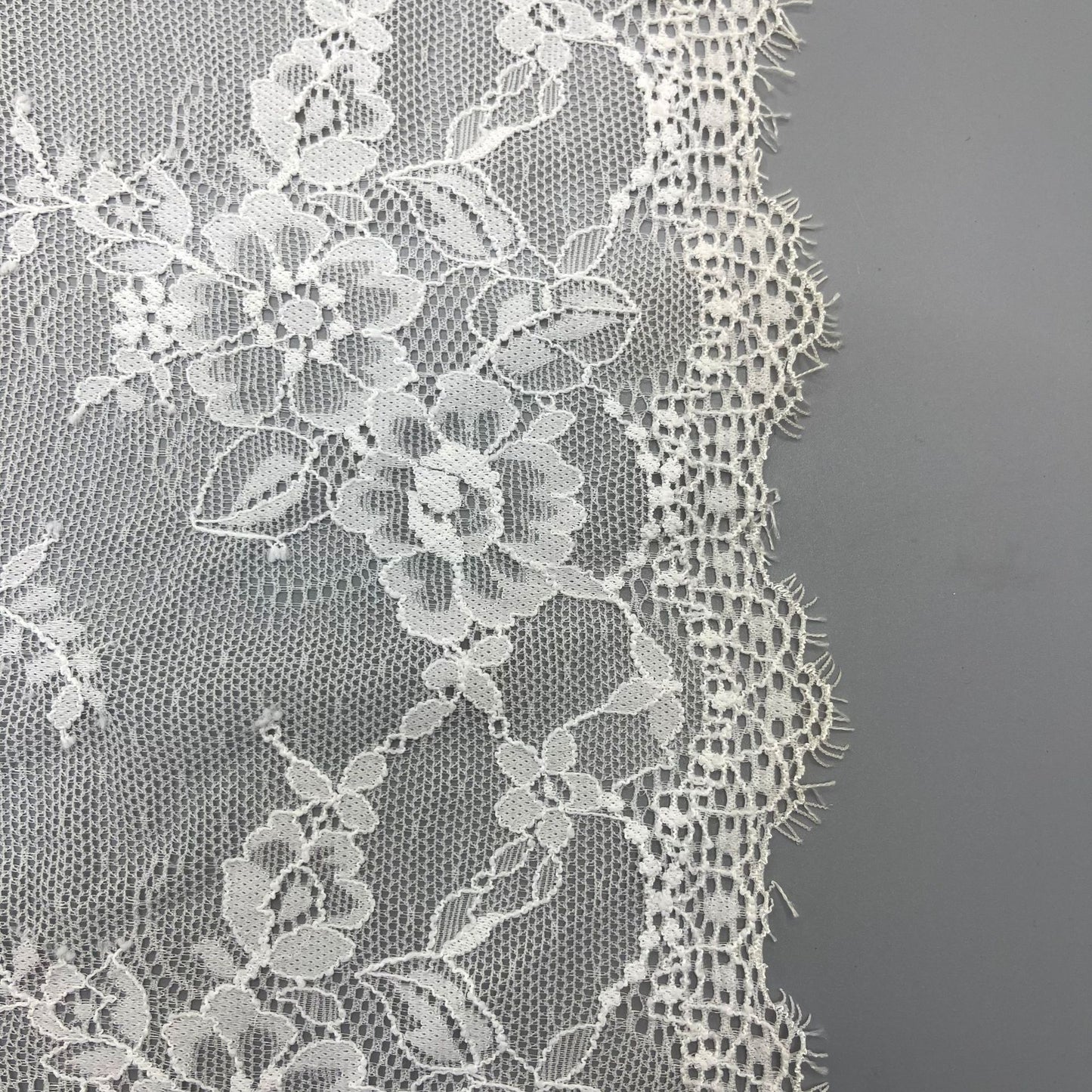 freedombeauty|23CM Elastic Eyelash French Lace Trim Clothing Lingerie Accessories DIY Wedding Dress Decoration