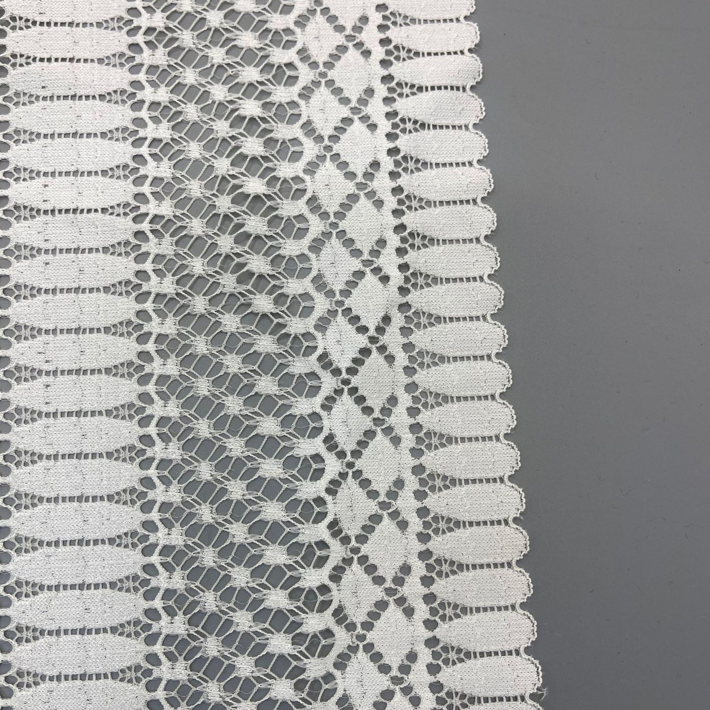 freedombeauty|22CM In Stock Elastic Lace Trim for Wedding Dresses Suitable for Clothing Accessories