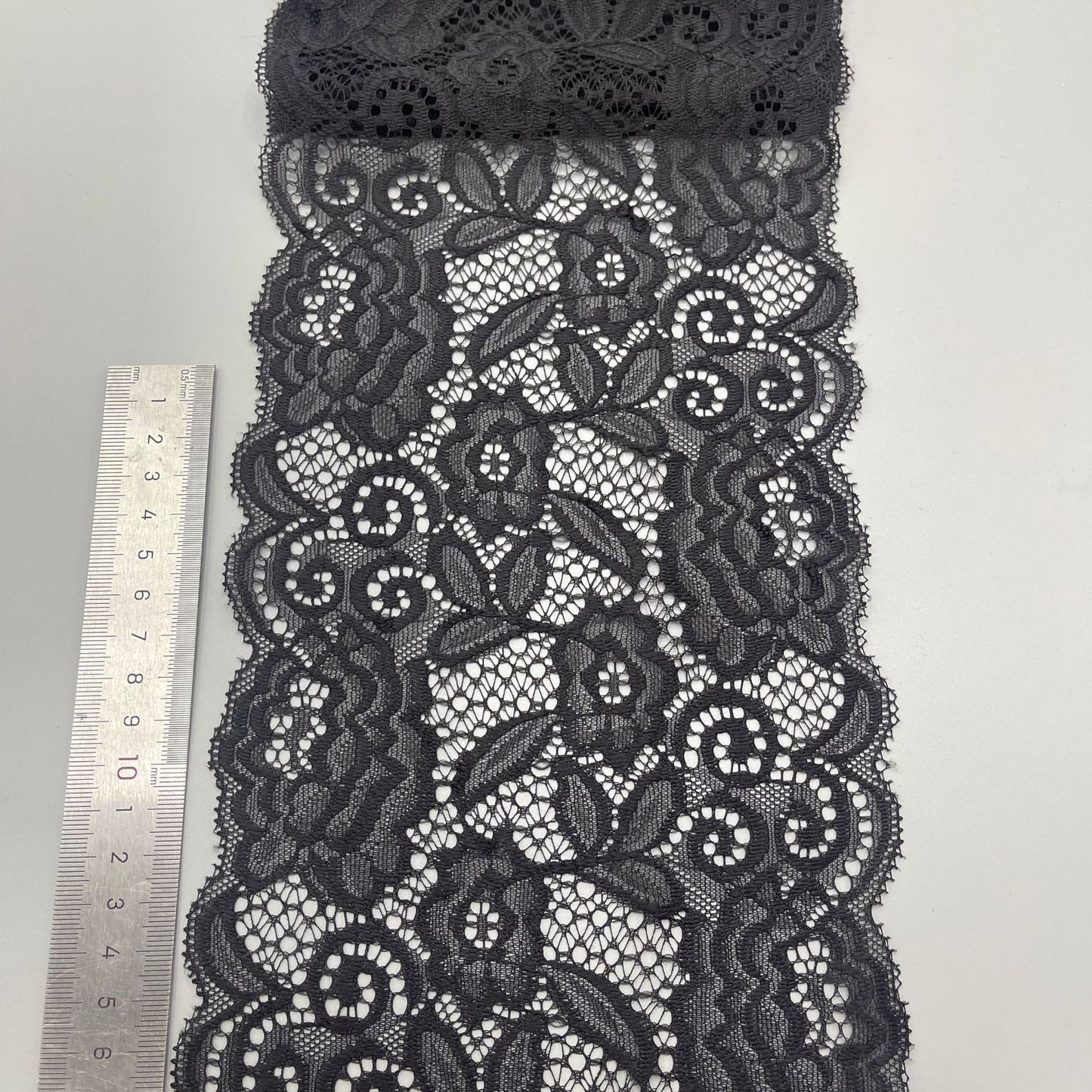 freedombeauty|16cm Stretch Nylon Wedding Dress Lace White Lace Hollow Design Accessories DIY Lace Parts