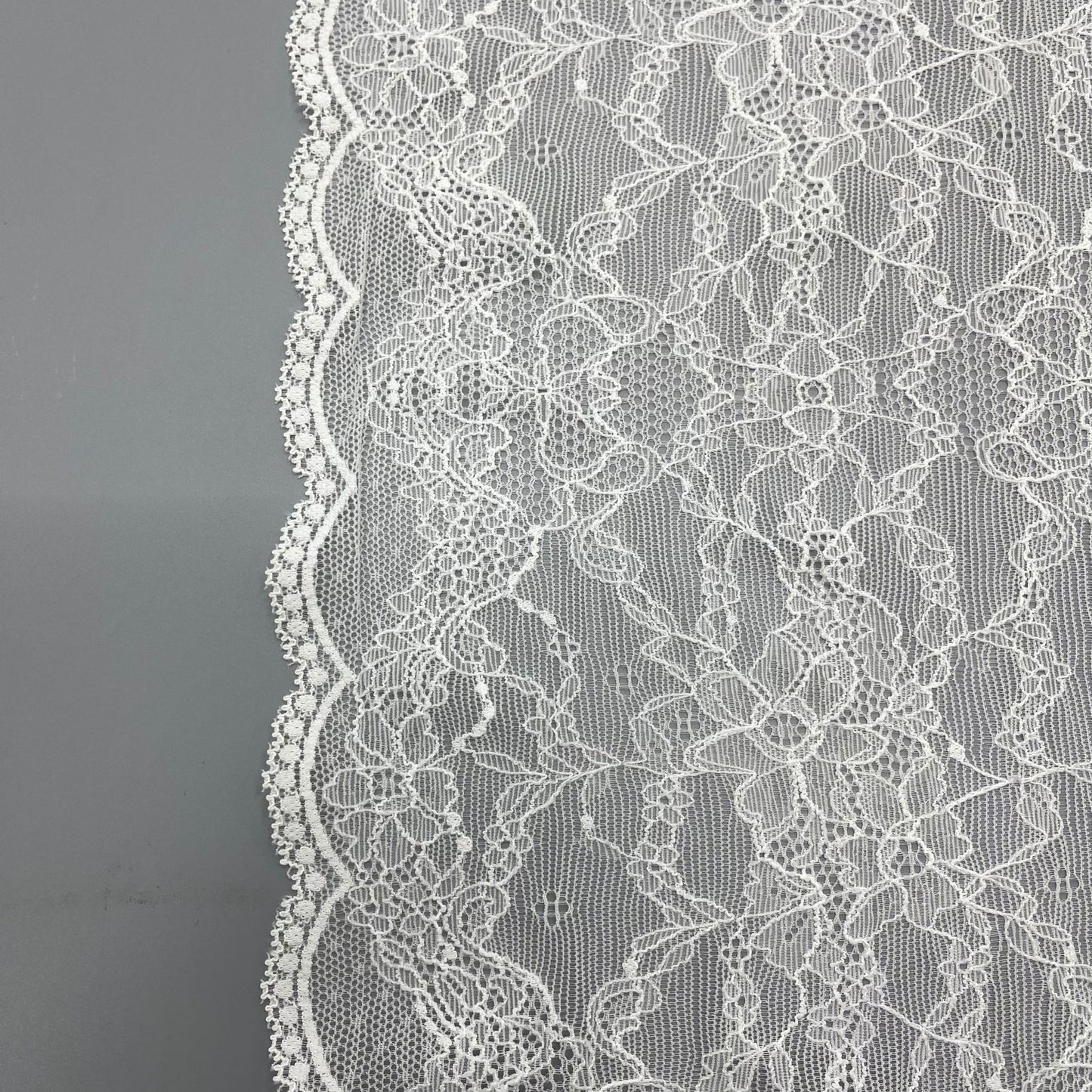 freedombeauty|20CM Wedding Dress Accessories White Nylon Elastic Hollow Lace Trim Panty Lace E-commerce