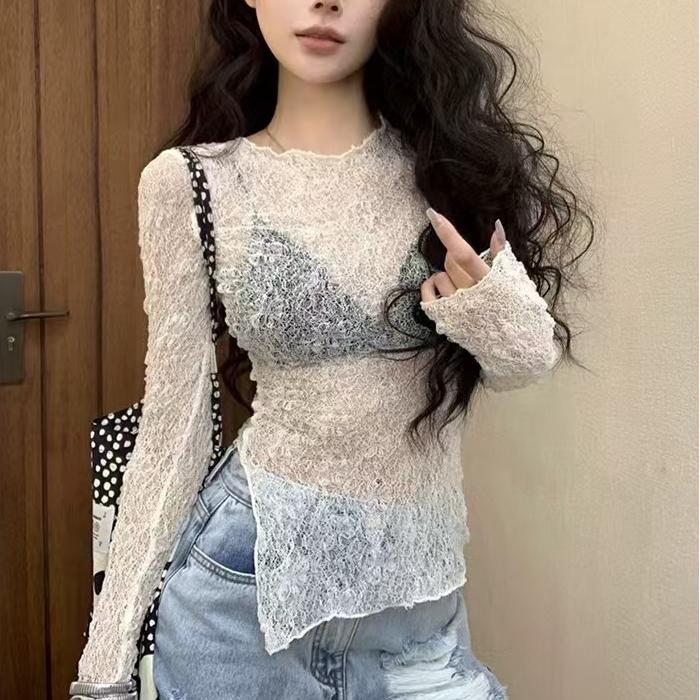 freedombeauty|Hot-Selling Lace Fabric Bubble Cloth Textured Base Elastic Processed Underwear Dress Lace Fabric