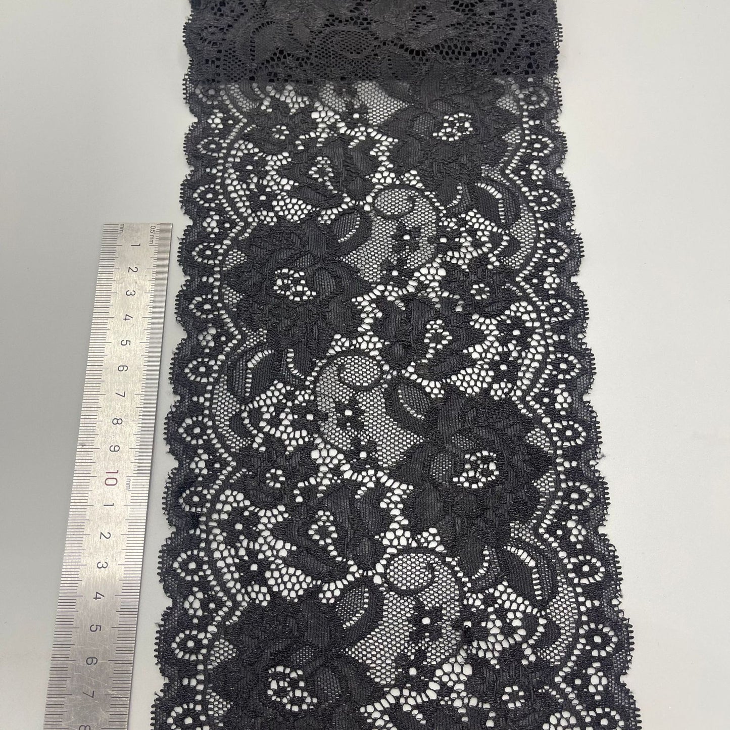 freedombeauty|15cm Outer Single DIY Handmade Lace Trim White Lace Hollow Nylon Wedding Dress Accessories High-end Accessories