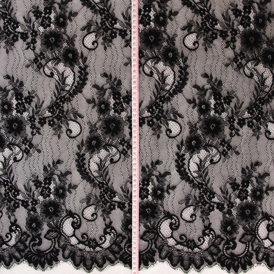 FREEDOMBEAUTY | Factory direct sales of wedding accessories, hot-selling nylon fashion wedding lace fabric, dress eyelashes lace