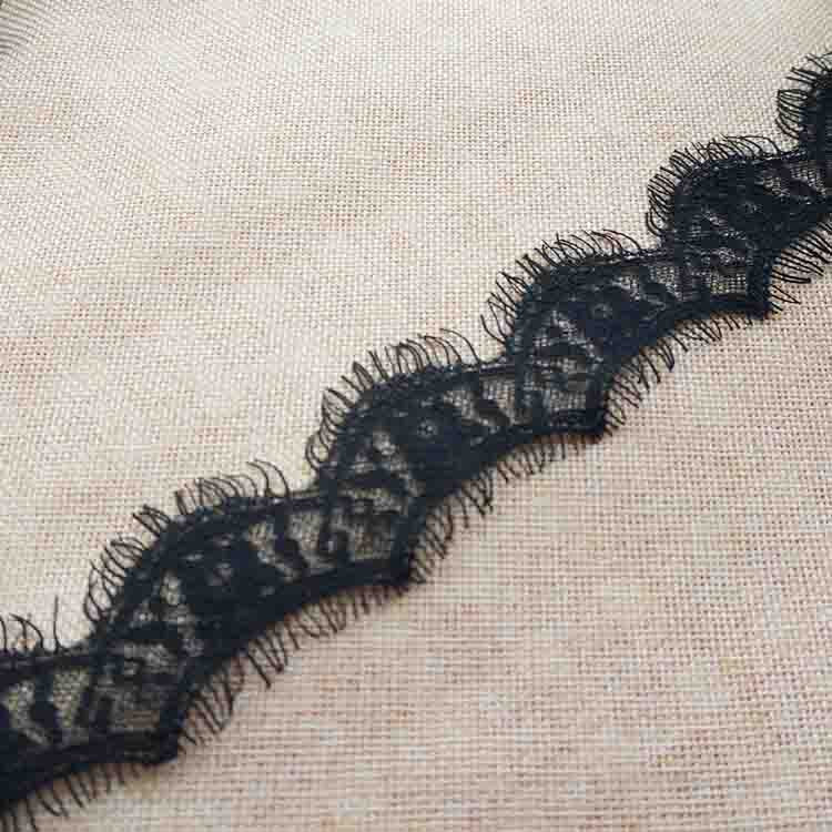 FREEDOMBEAUTY | Spot direct sales popular eyelash lace 5cm non-elastic lace DIY clothing accessories lace lace