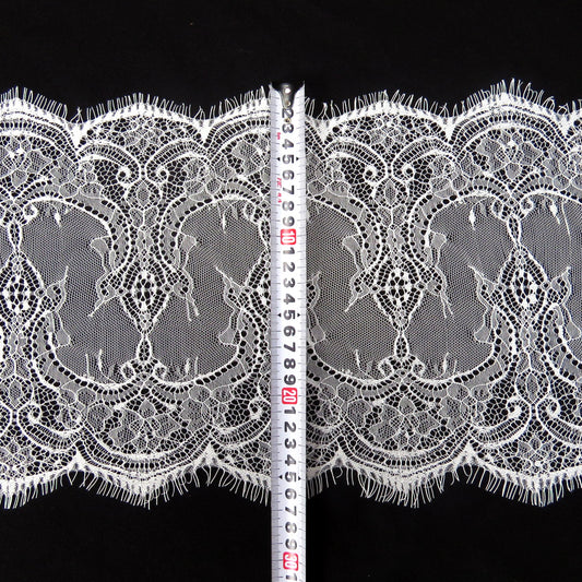 FREEDOMBEAUTY | King Kong hoop pattern eyelash lace 27cm nylon Wukong headband underwear hollow lace