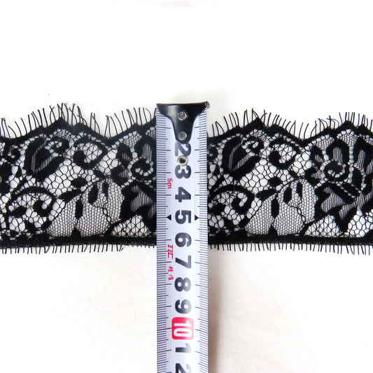 FREEDOMBEAUTY | 6.5cm unilateral jasmine spot lace directly from the manufacturer's new exquisite women's sewing lace underwear