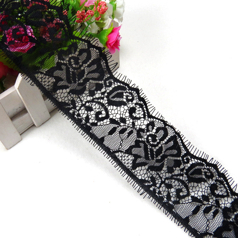 FREEDOMBEAUTY | 6.5cm unilateral jasmine spot lace directly from the manufacturer's new exquisite women's sewing lace underwear