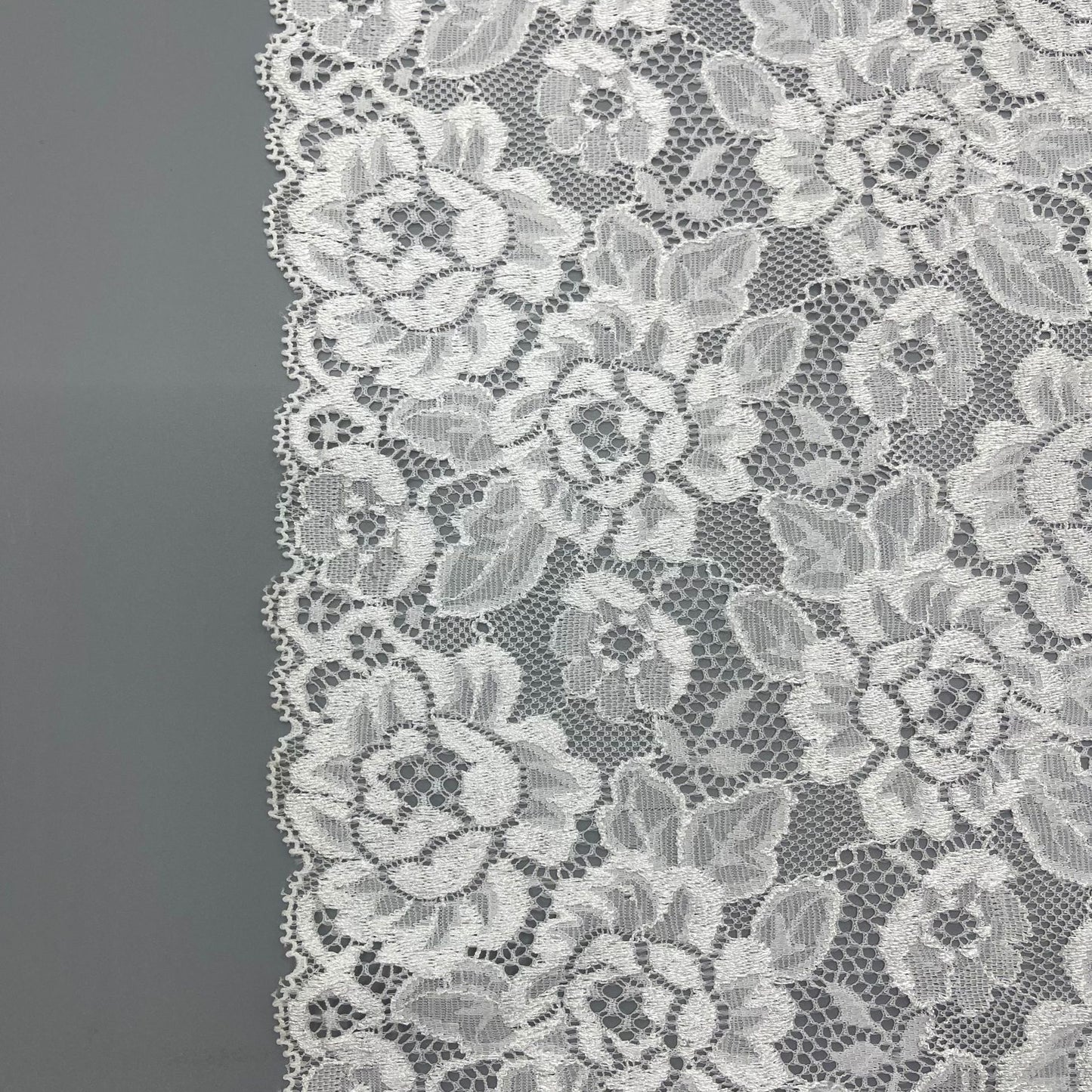 freedombeauty|18cm Exquisite White Nylon Lace Trim Wedding Dress Handmade Accessories Hollow Design Clothing Lace