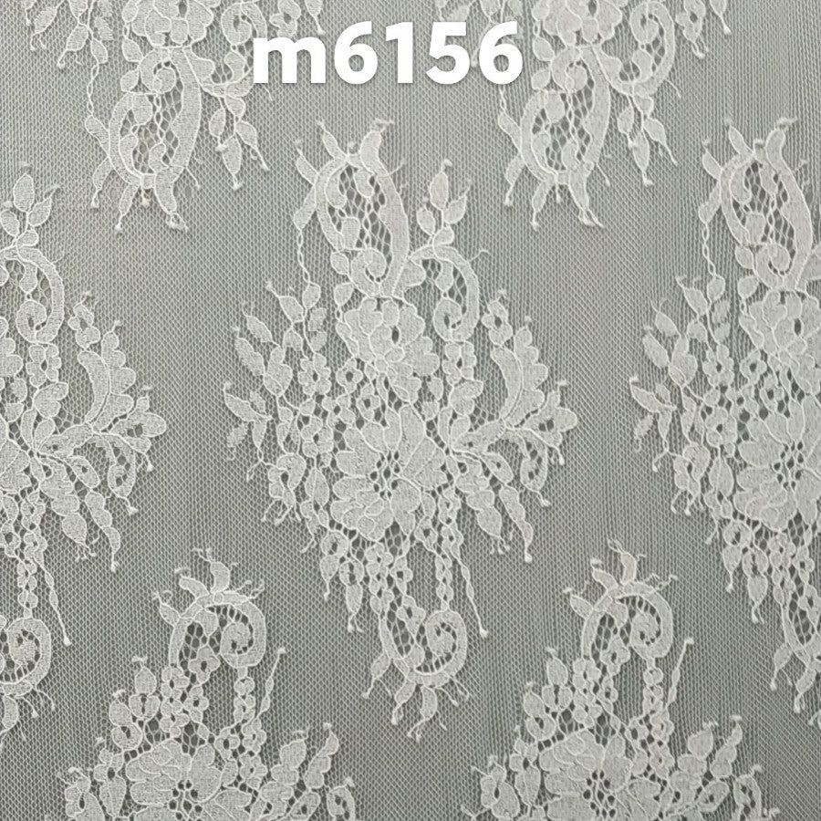 freedombeauty|Nylon Lace Fabric Full Pattern Ling Type Flower Lace Fabric Fashion Dress Wedding Dress Lace Fabric In Stock