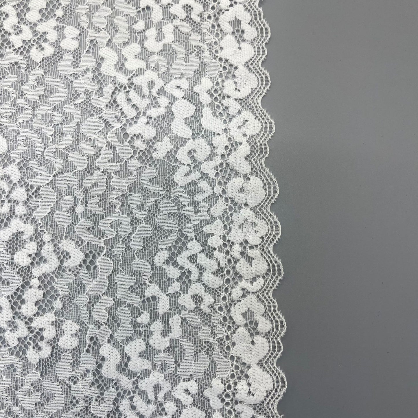 freedombeauty|23CM Exquisite White Elastic Lace Trim Nylon Wedding Dress Hollow Design Accessories DIY Wedding Dress Making