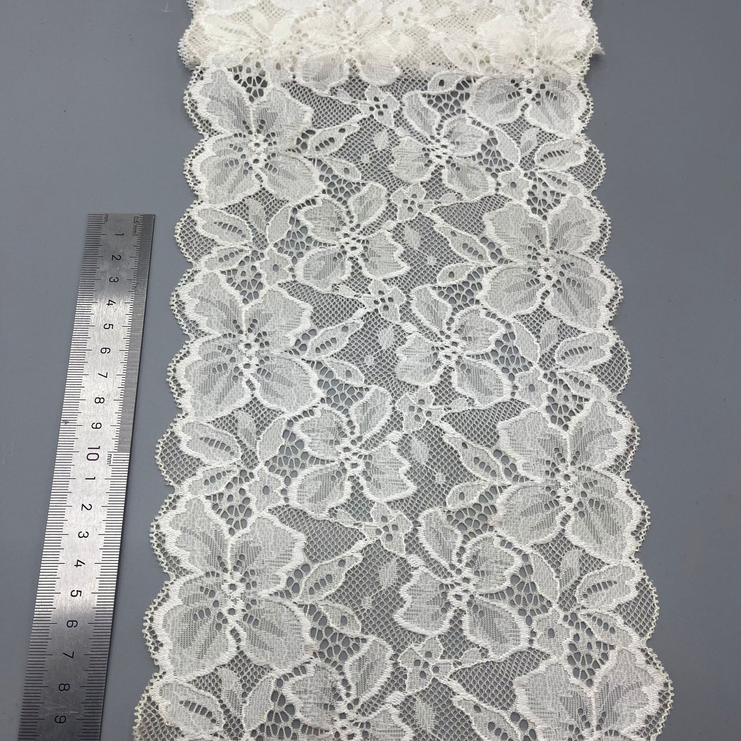 freedombeauty|30cm Lace Trim for Underwear and Wedding Dresses, Nylon Hollow Lace Trim, DIY Clothing Accessories Edging