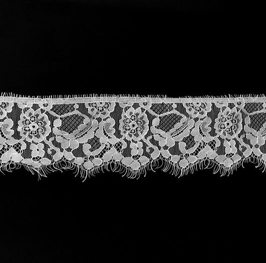 FREEDOMBEAUTY | Guangzhou clothing accessories lace, unilateral French romantic wedding lace, nylon lace 8.5cm