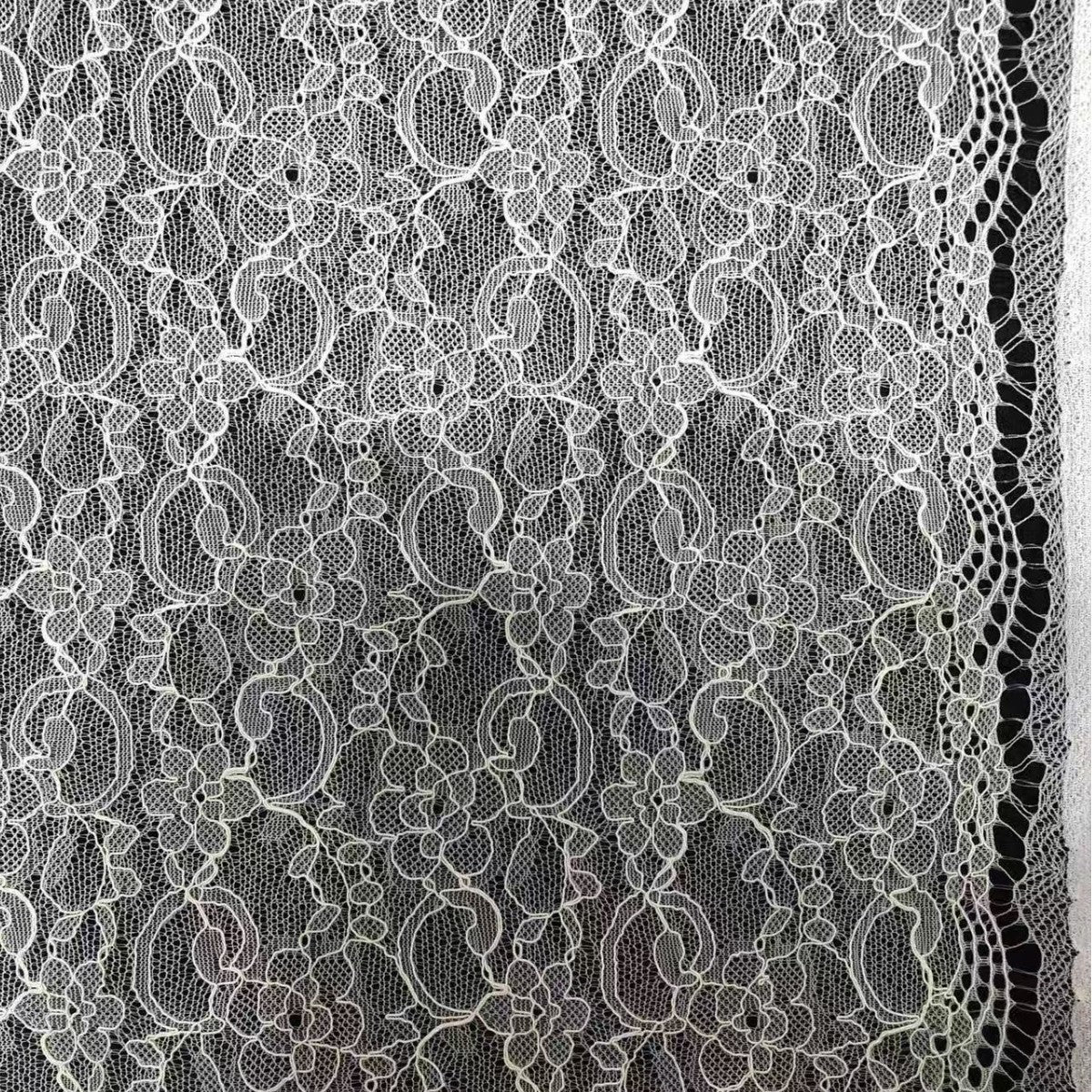 freedombeauty|Ear Joint Floral Cotton Lace Fabric Flower Lace Fabric Base Women's Clothing Dress Lace Accessories Fabric