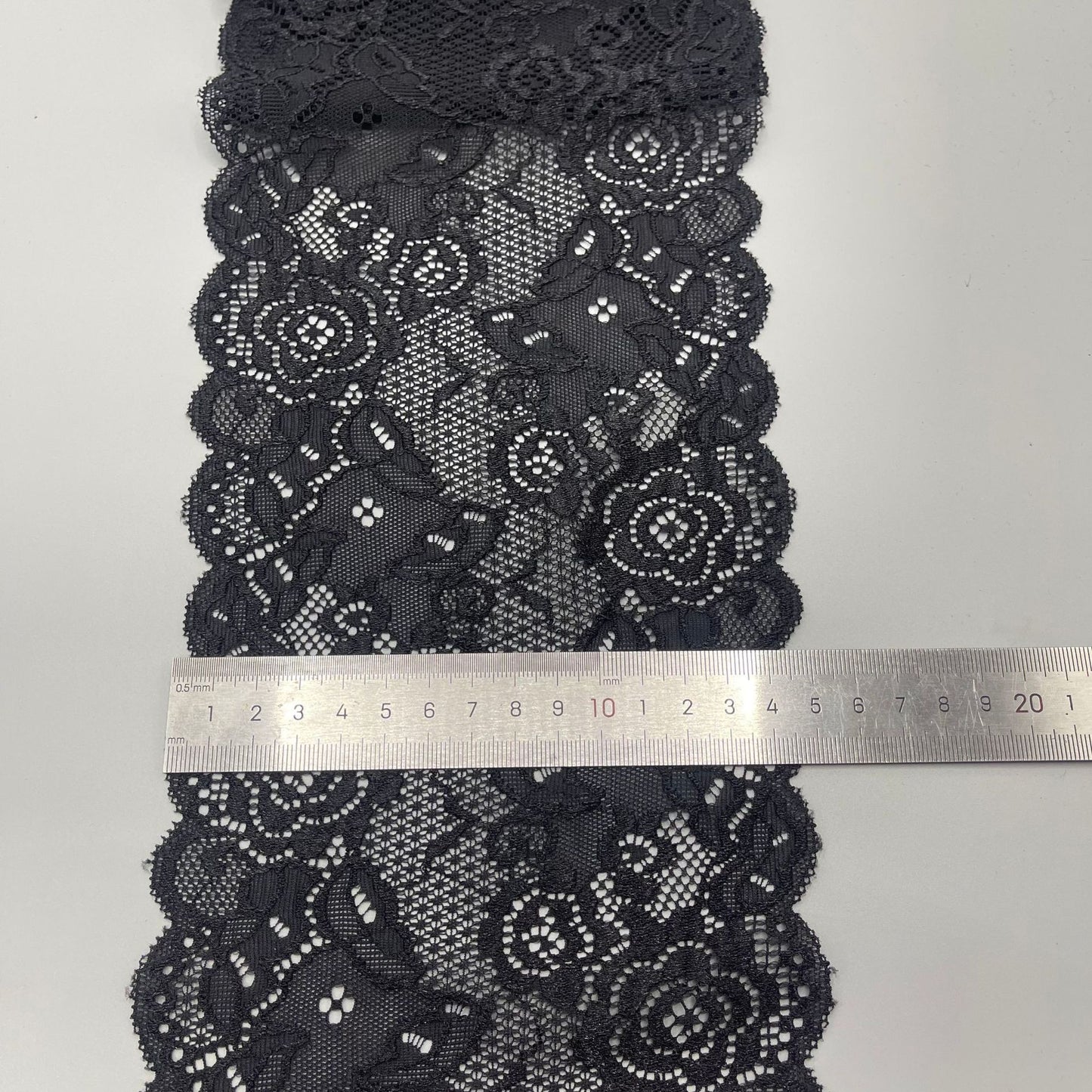 freedombeauty|14cm Lace Trim E-commerce Wedding Dress Lace Decoration Accessories White Lace Nylon Hollow Lace DIY