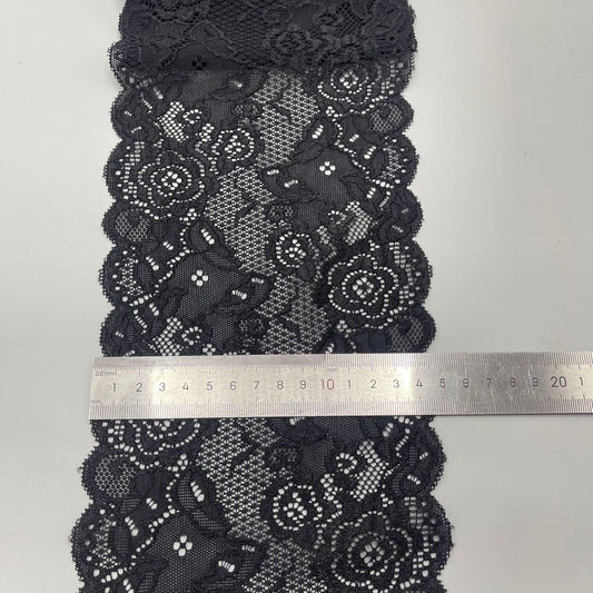 freedombeauty|14cm Lace Trim E-commerce Wedding Dress Lace Decoration Accessories White Lace Nylon Hollow Lace DIY