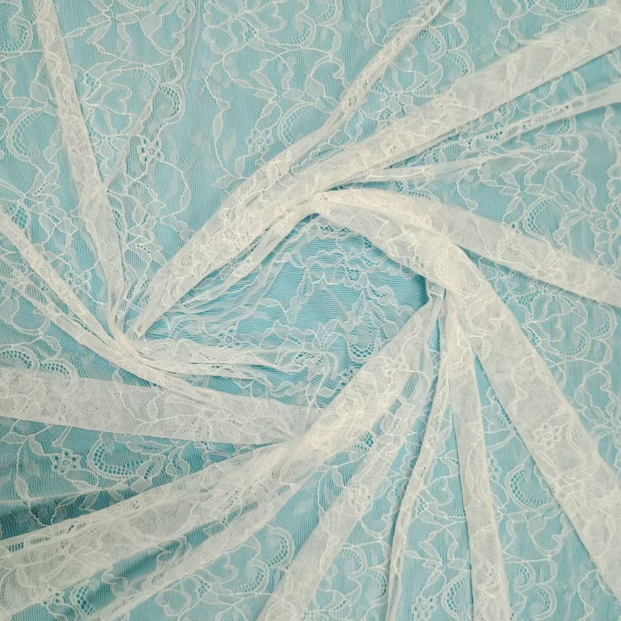 freedombeauty|Hot-Selling Nylon Lace Fabric Full Pattern Lace Fabric Fashion Dress Pajamas Lace Fabric In Stock