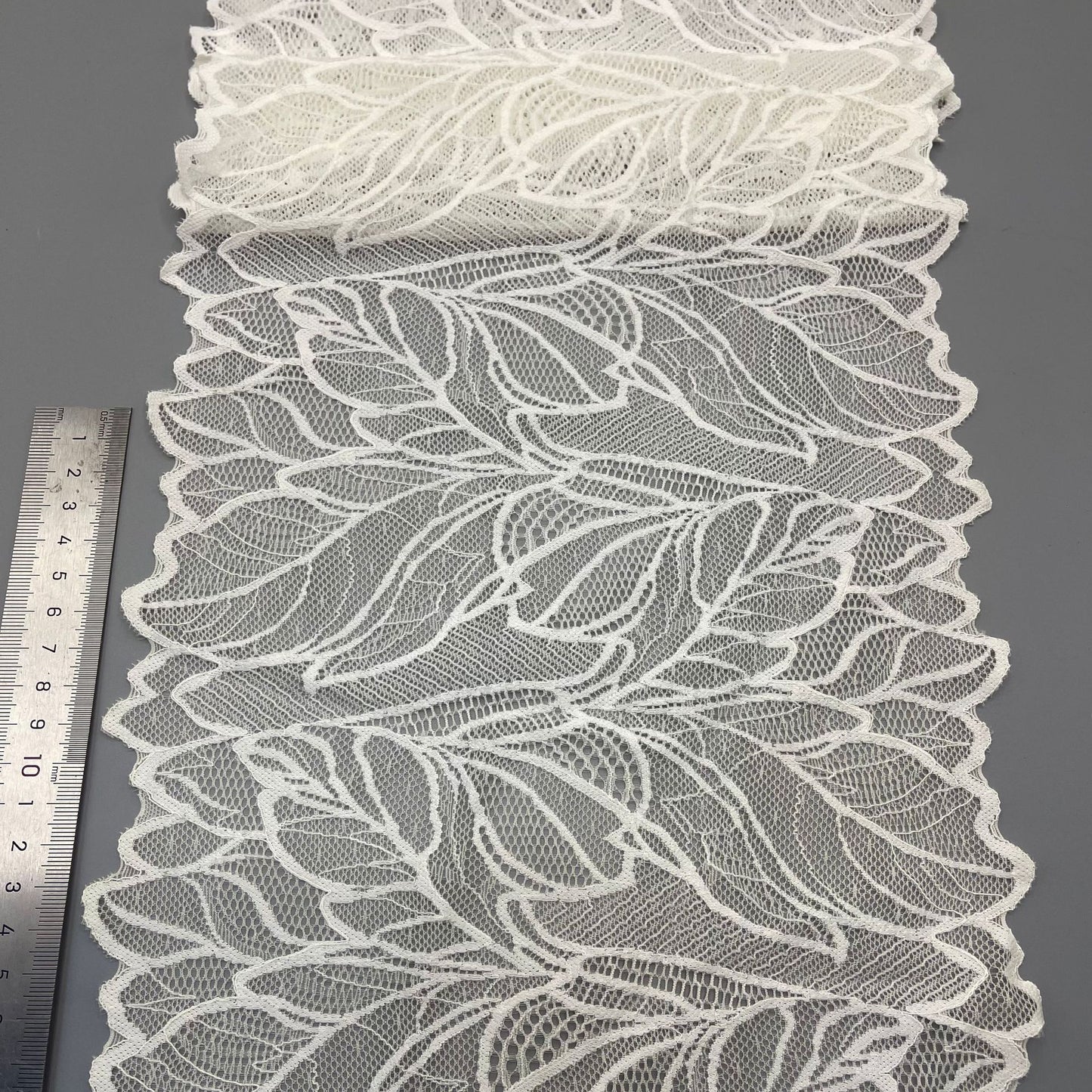 freedombeauty|23CM Elastic Guipure Lace Knitted Nylon Silk Garment Underwear Edge Thickened