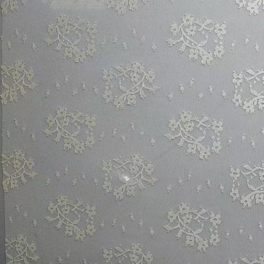 freedombeauty|Lace Fabric Nylon Eyelash Lace Fabric Wedding Dress Lace Accessories Full Lace Fabric In Stock