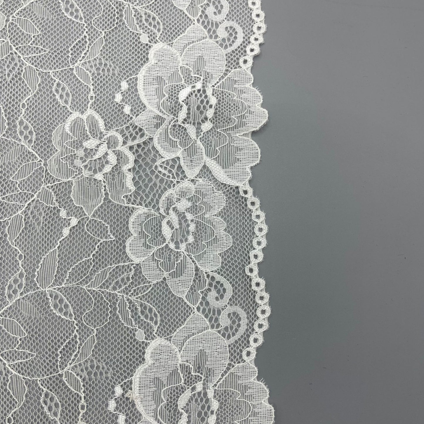 freedombeauty|22CM Black and White Hollow Elastic Lace Trim DIY Clothing, Lingerie Trim, Wedding Dress Decoration Accessories