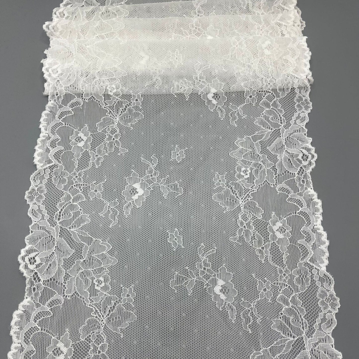 freedombeauty|24CM Elastic Lace Trim for Lingerie, Underwear, Women's Skirts, Clothing, Curtains, Elastic Lace Fabric