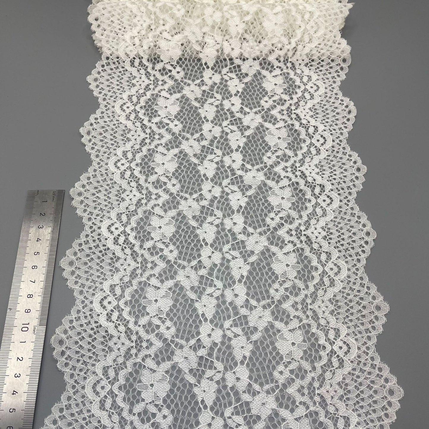 freedombeauty|21CM Underwear Special White Elastic Hollow Lace Nylon Lace