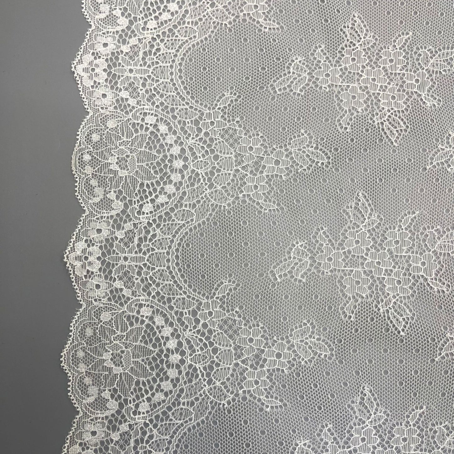freedombeauty|30CM High Elastic Lace Trim for Wedding Dress Decoration In Stock