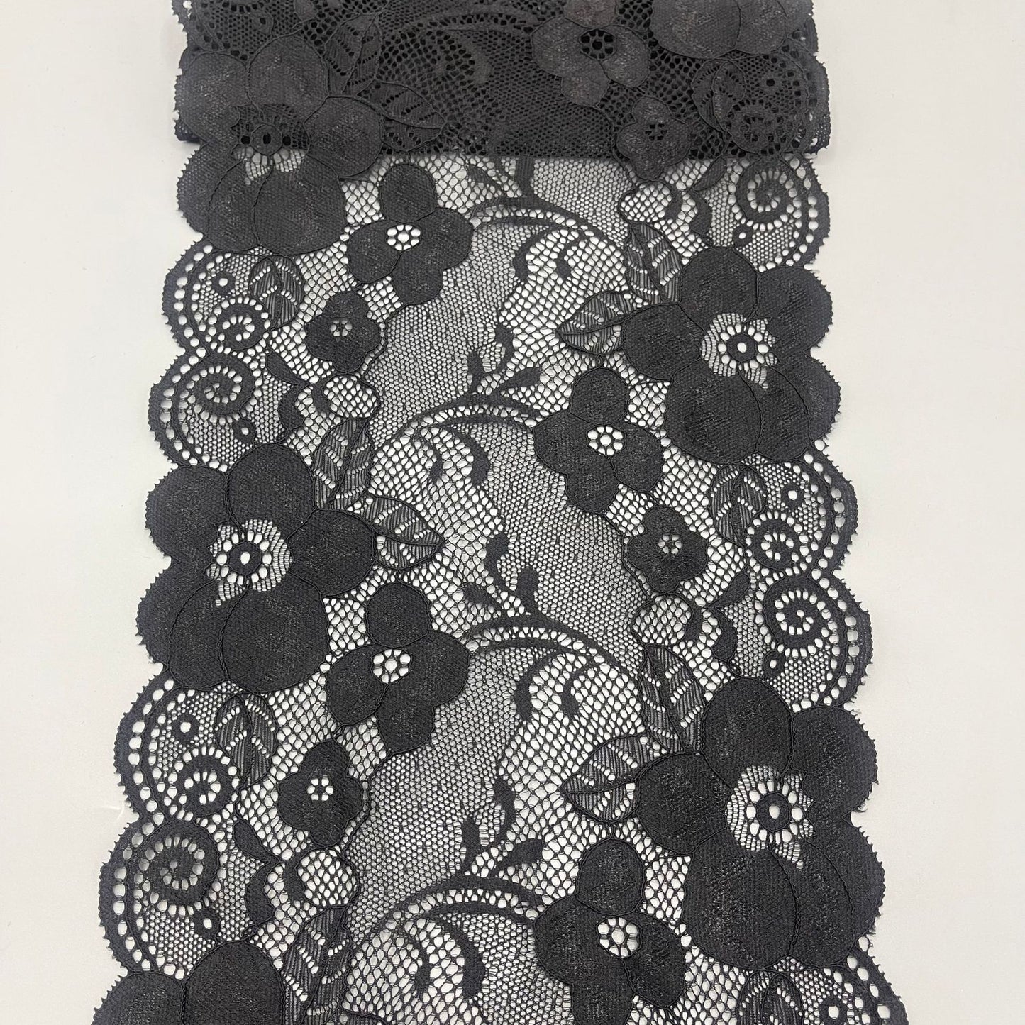 freedombeauty|17CM Nylon Elastic Lace Trim Wedding Dress Underwear Accessories DIY Handmade Lace Trim