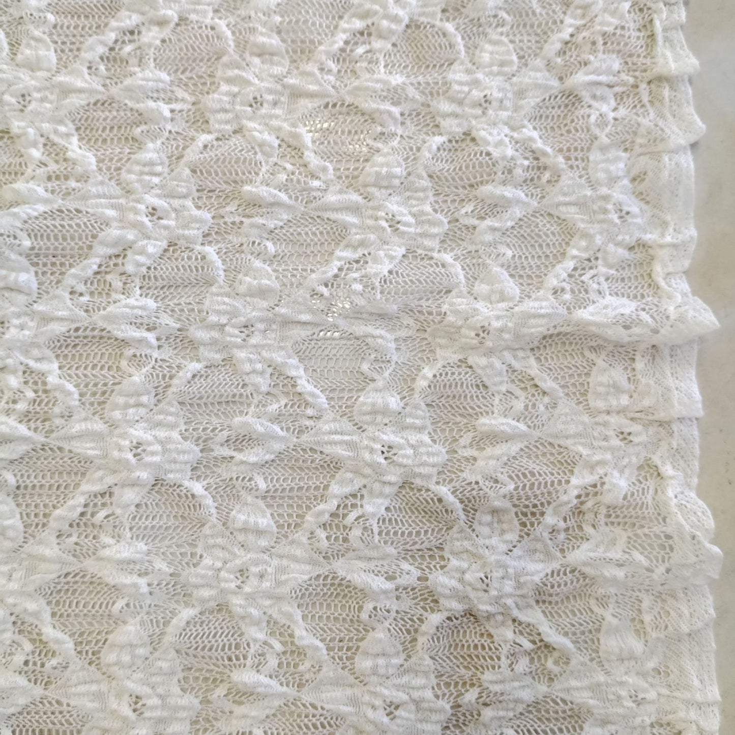 freedombeauty|Hot-Selling Lace Fabric Bubble Cloth Textured Base Elastic Base Processing Underwear Dress Lace Fabric